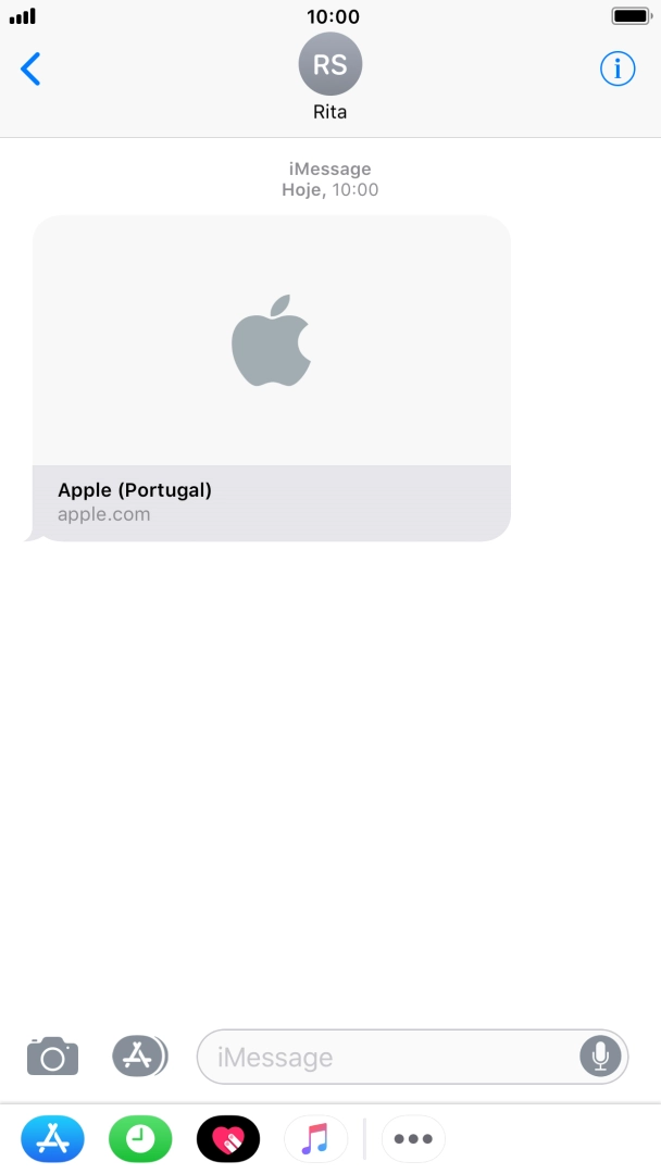 Dirija-se à mensagem pretendida.