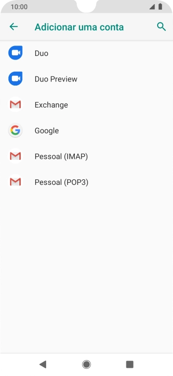 Prima Pessoal (IMAP).