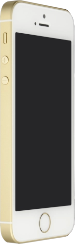 Imagen 3: Vista del lateral izquierdo del Apple iPhone SE - Yellow