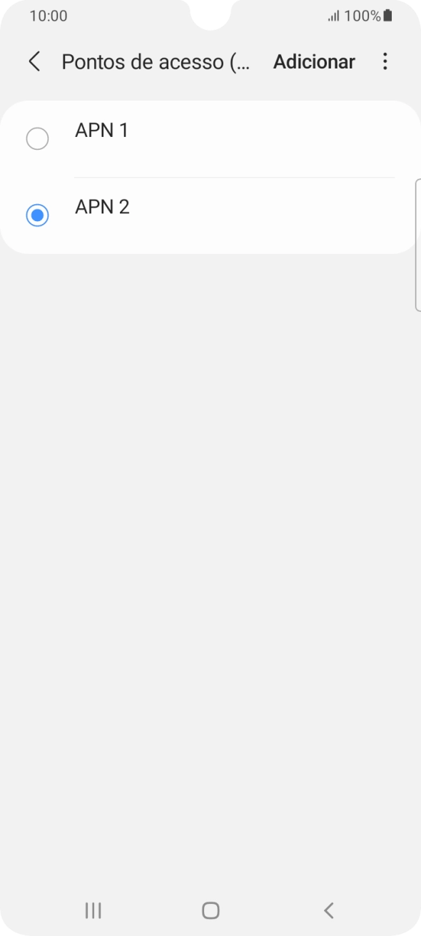 Prima a tecla de início para terminar e voltar ao ecrã inicial.