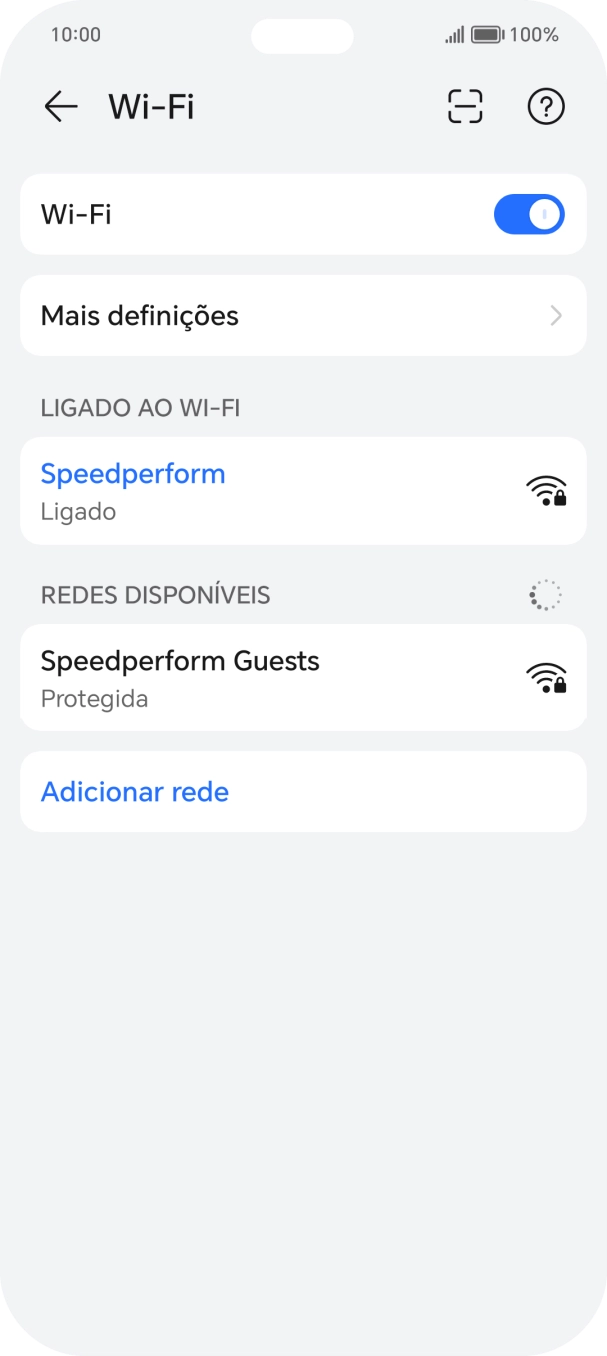Para voltar ao ecrã inicial, deslize o dedo de baixo para cima a partir da base do ecrã.
