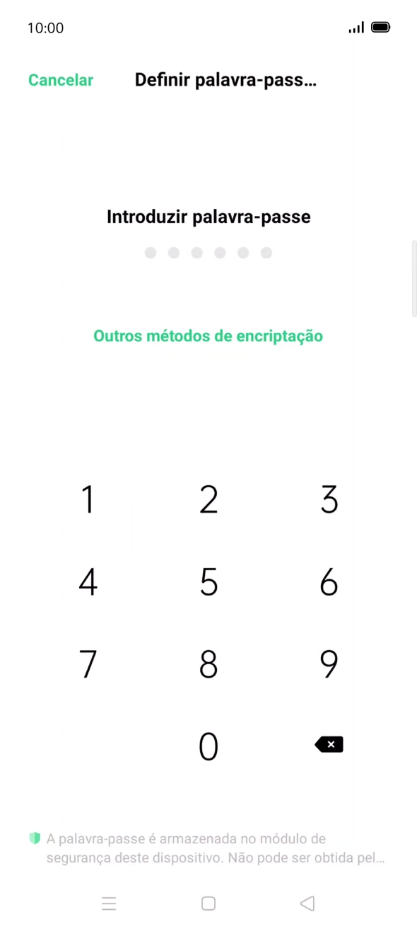 Prima Outros métodos de encriptação.