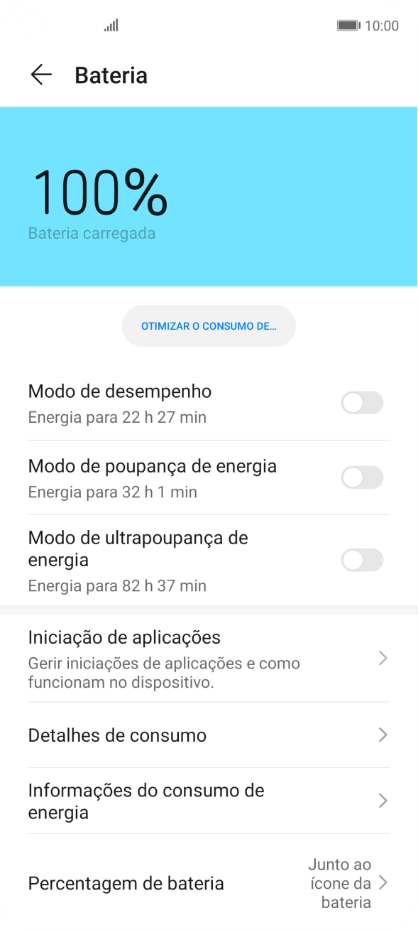Prima o indicador junto à definição pretendida para ativar a função.