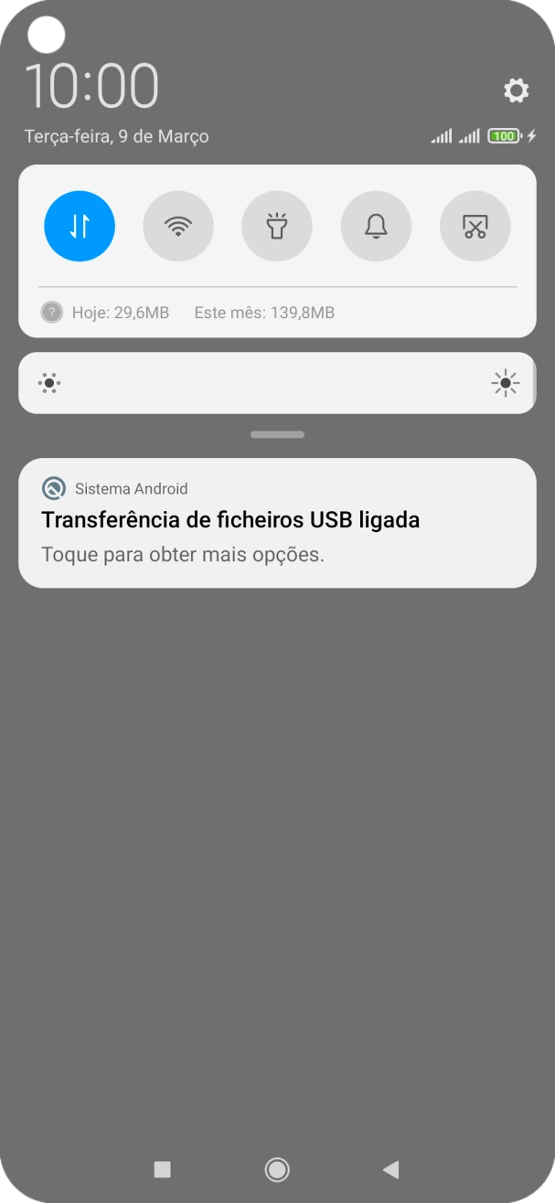 Prima Toque para obter mais opções..