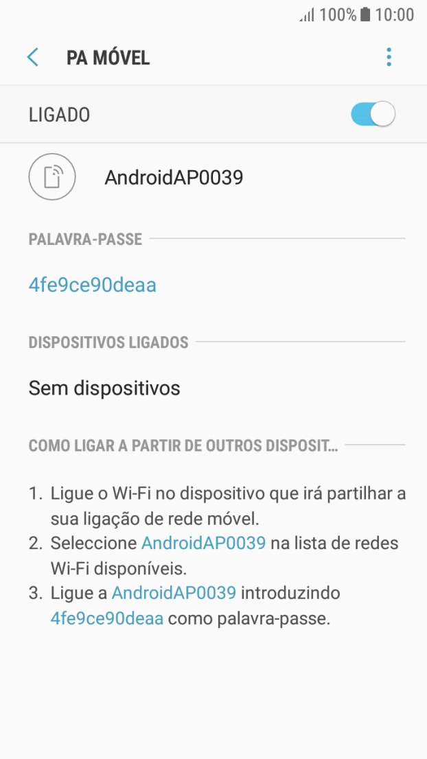 Prima a tecla de início para voltar ao ecrã inicial.