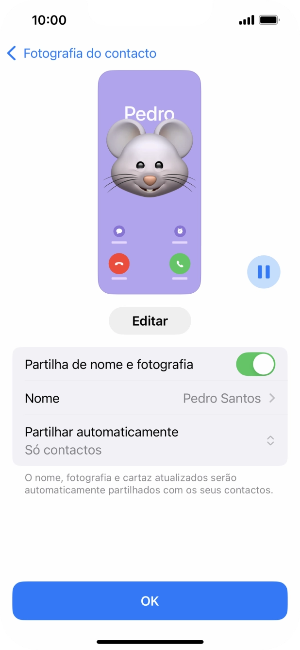Prima o indicador junto a 