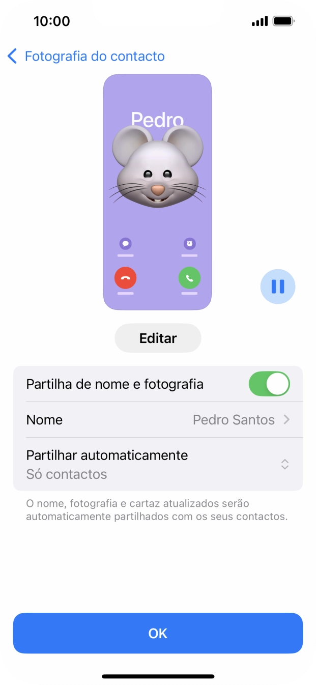 Prima o indicador junto a 