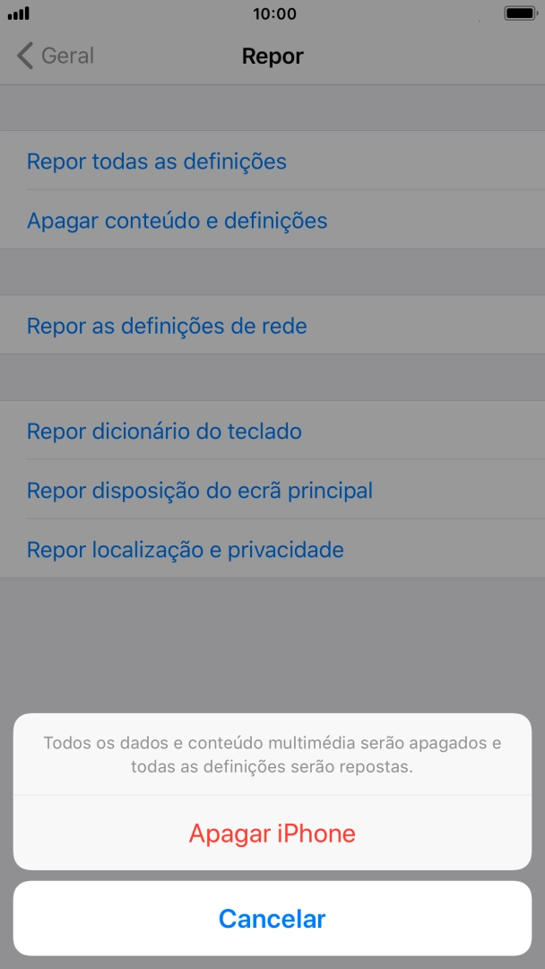 Prima Apagar iPhone.