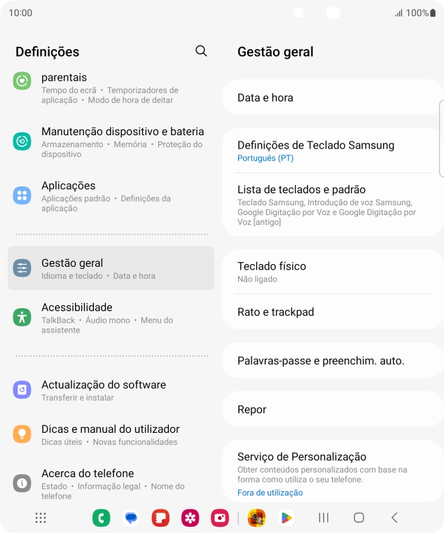 Prima Data e hora.