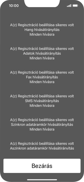 Válaszd a Bezárás lehetőséget.