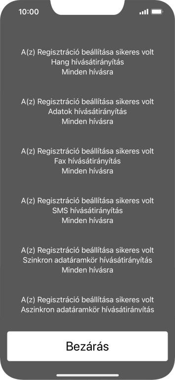 Válaszd a Bezárás lehetőséget.