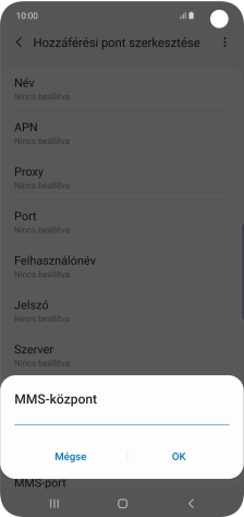 Írd be azt, hogy http://mms.vodafone.hu/servlets/mms, és válaszd az OK lehetőséget.