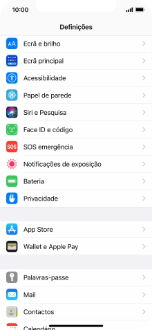 Prima Notificações de exposição.