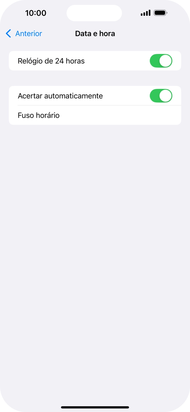 Para voltar ao ecrã inicial, deslize o dedo de baixo para cima a partir da base do ecrã.