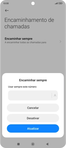 Prima Desativar.