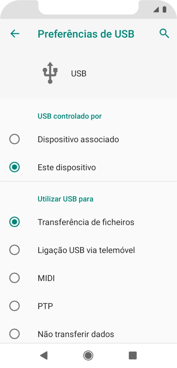 Prima Transferência de ficheiros.