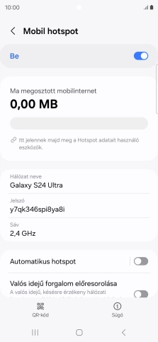 A befejezéshez, és ahhoz, hogy visszatérhess a főképernyőhöz, nyomd meg a főgombot.