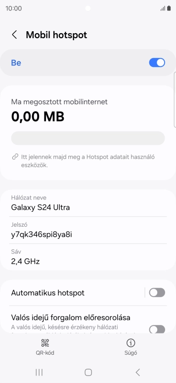 A befejezéshez, és ahhoz, hogy visszatérhess a főképernyőhöz, nyomd meg a főgombot.