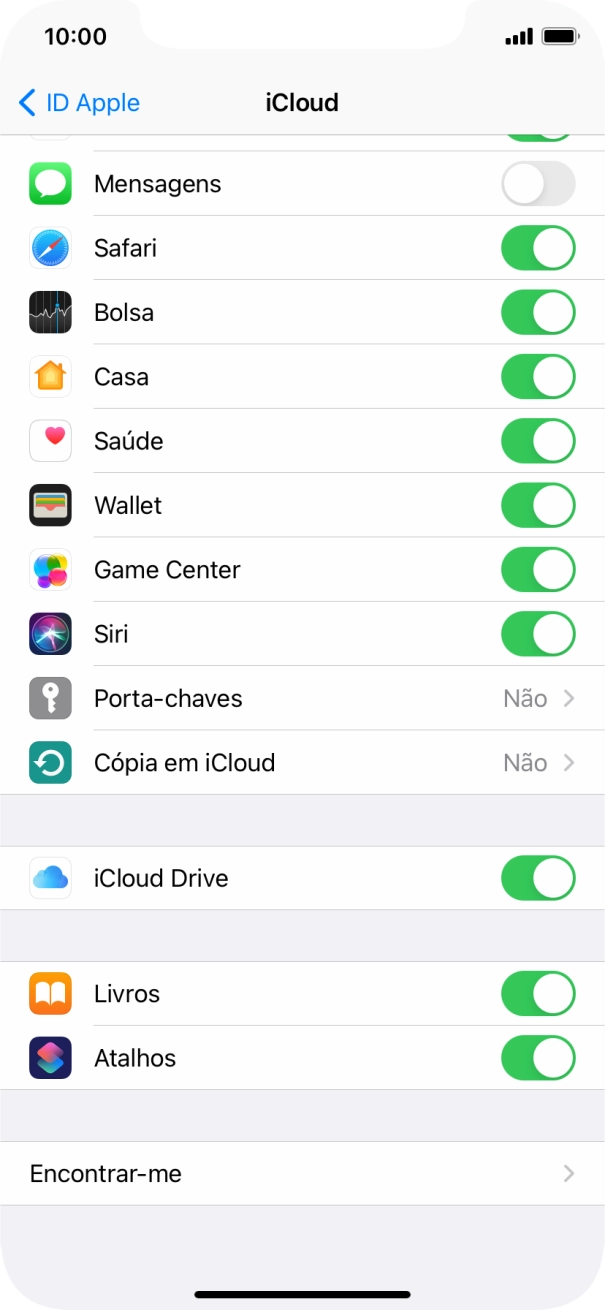 Prima Cópia em iCloud.