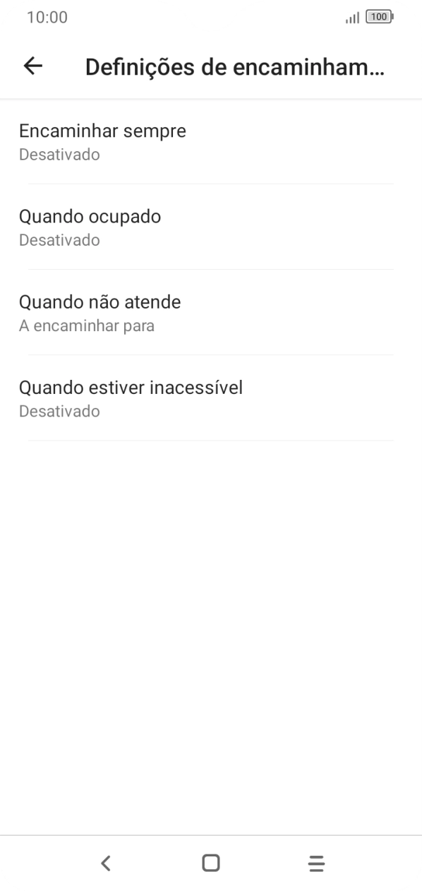 Prima a tecla de início para terminar e voltar ao ecrã inicial.