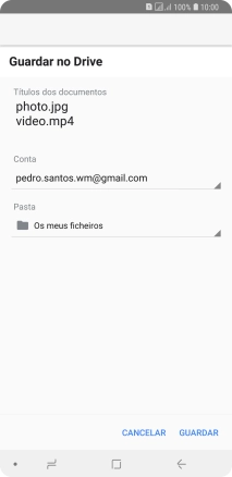 Prima GUARDAR.