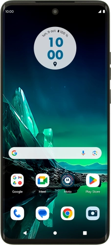 Imagen 1: Vista frontal del Motorola Edge 40 neo - Black