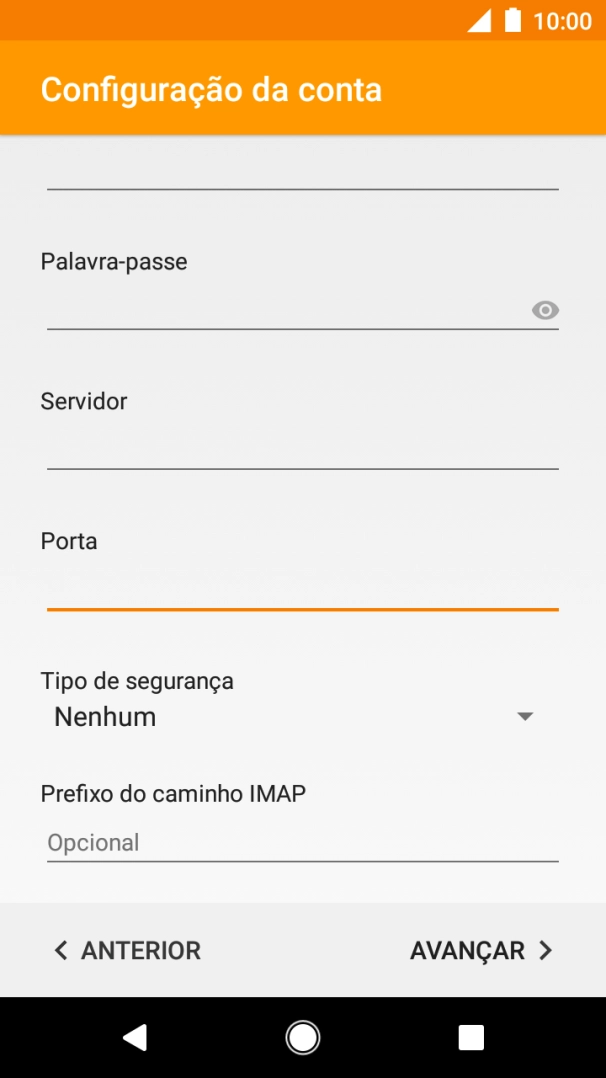 Prima a lista suspensa sob 