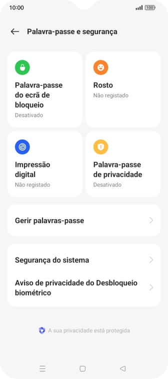 Prima Impressão digital.