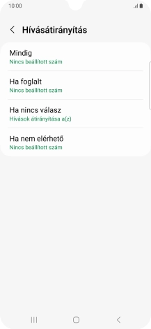 A befejezéshez, és ahhoz, hogy visszatérhess a főképernyőhöz, nyomd meg a főgombot.