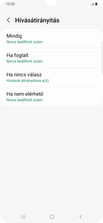 A befejezéshez, és ahhoz, hogy visszatérhess a főképernyőhöz, nyomd meg a főgombot.