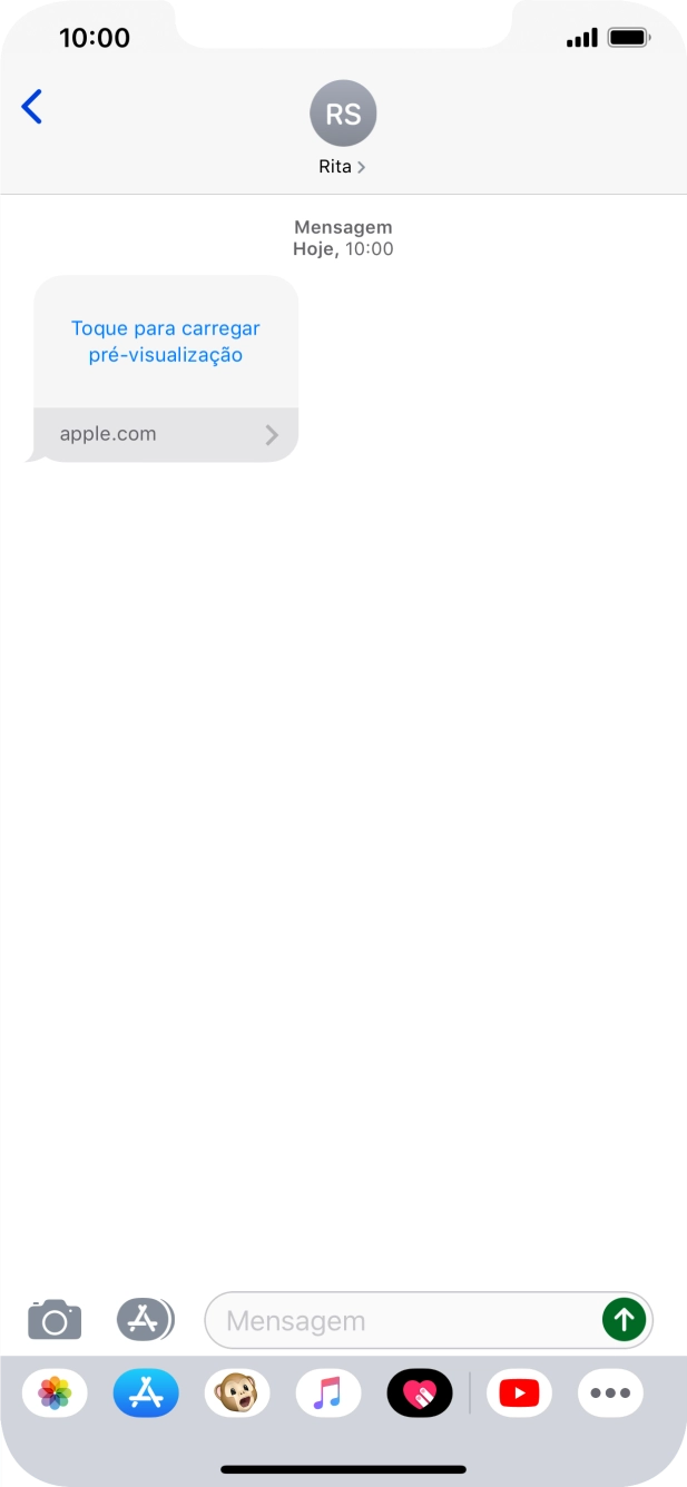 Para voltar ao ecrã inicial, deslize o dedo de baixo para cima a partir da base do ecrã.