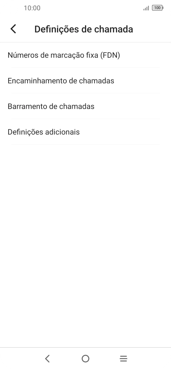 Prima Encaminhamento de chamadas.