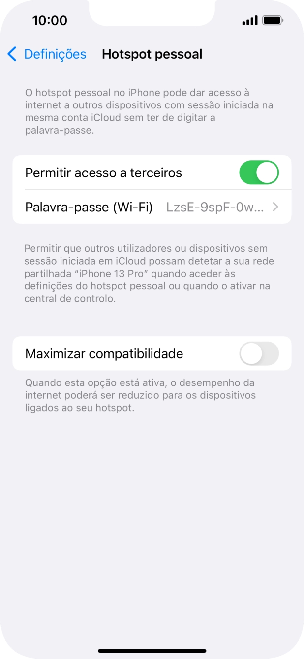Para voltar ao ecrã inicial, deslize o dedo de baixo para cima a partir da base do ecrã.