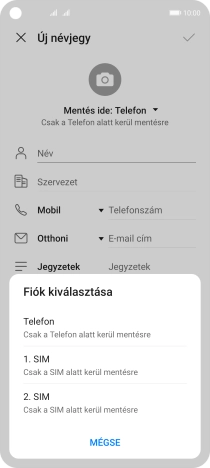 Válaszd a Telefon lehetőséget.