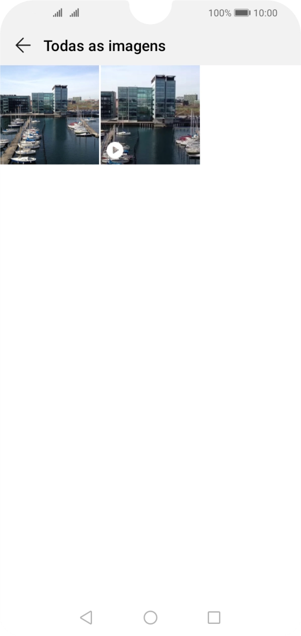 Prima durante um momento uma imagem ou um clipe de vídeo.