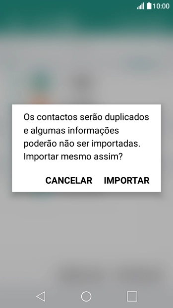 Prima IMPORTAR.