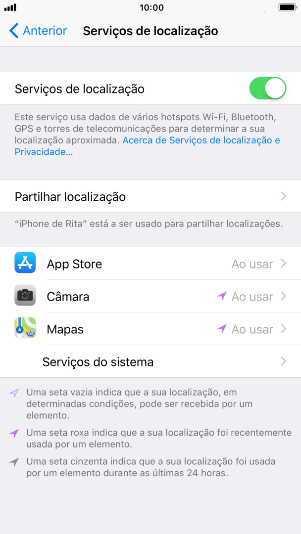 Prima a aplicação pretendida.