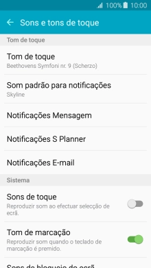 Prima a tecla de início para terminar e voltar ao ecrã inicial.
