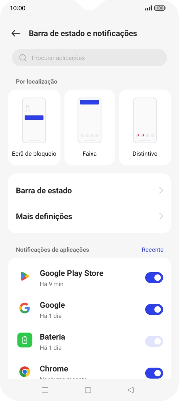 Prima a lista suspensa junto a 