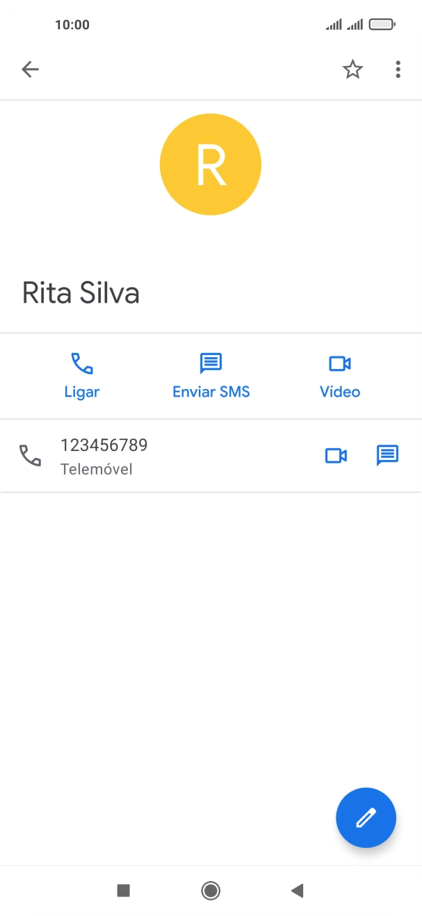 Prima a tecla de início para terminar e voltar ao ecrã inicial.