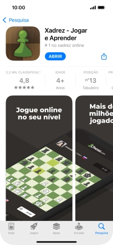 Para voltar ao ecrã inicial, deslize o dedo de baixo para cima a partir da base do ecrã.