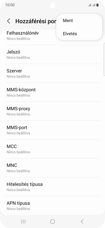 Válaszd a Ment lehetőséget.