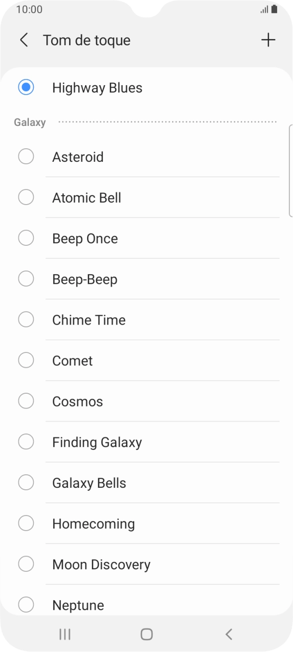 Prima a tecla de início para terminar e voltar ao ecrã inicial.