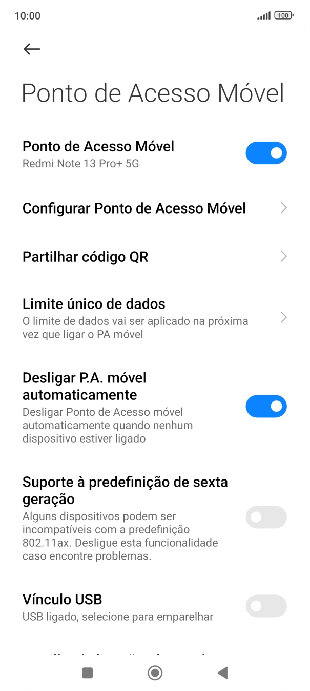 Prima a tecla de início para terminar e voltar ao ecrã inicial.