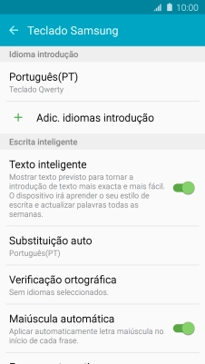Prima Adic. idiomas introdução.
