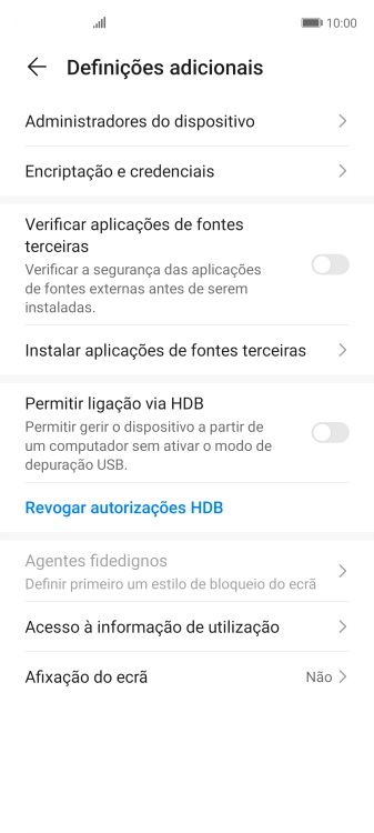 Prima Encriptação e credenciais.