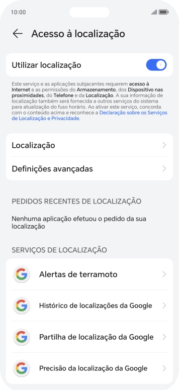 Prima Localização.