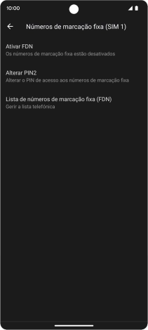 Prima Ativar FDN.