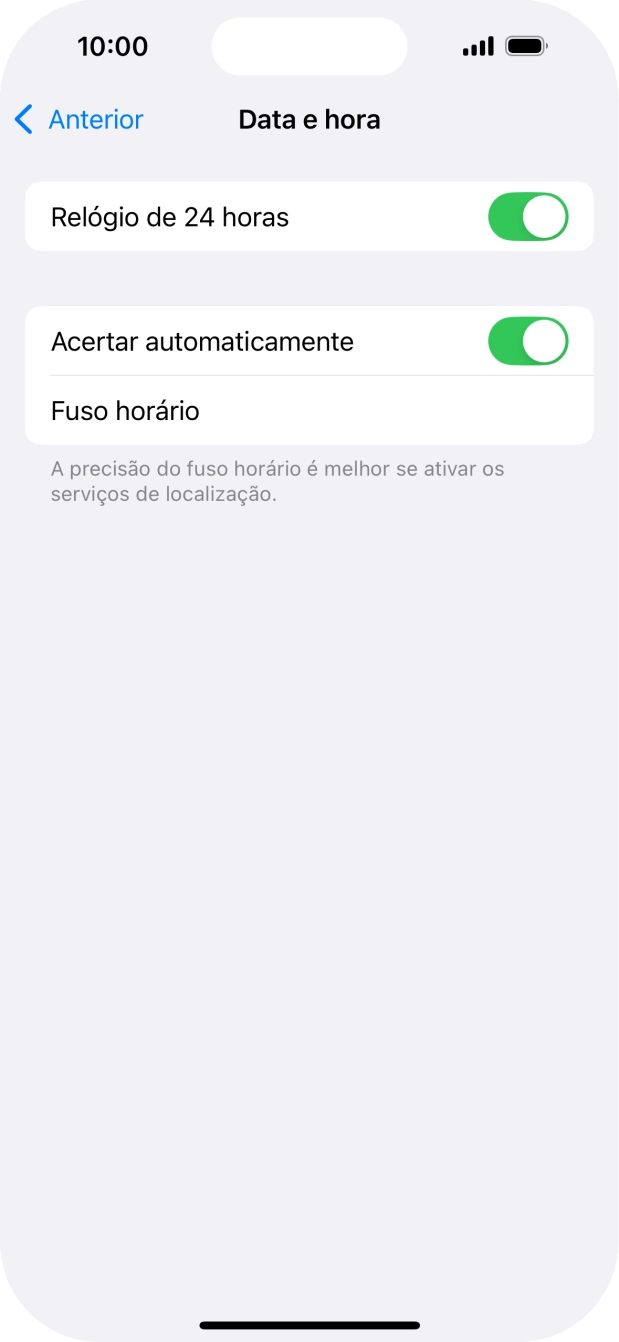 Para voltar ao ecrã inicial, deslize o dedo de baixo para cima a partir da base do ecrã.