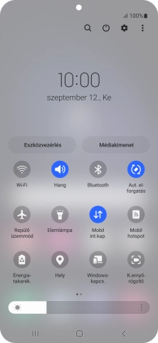 Kattints a beállítások ikonra.